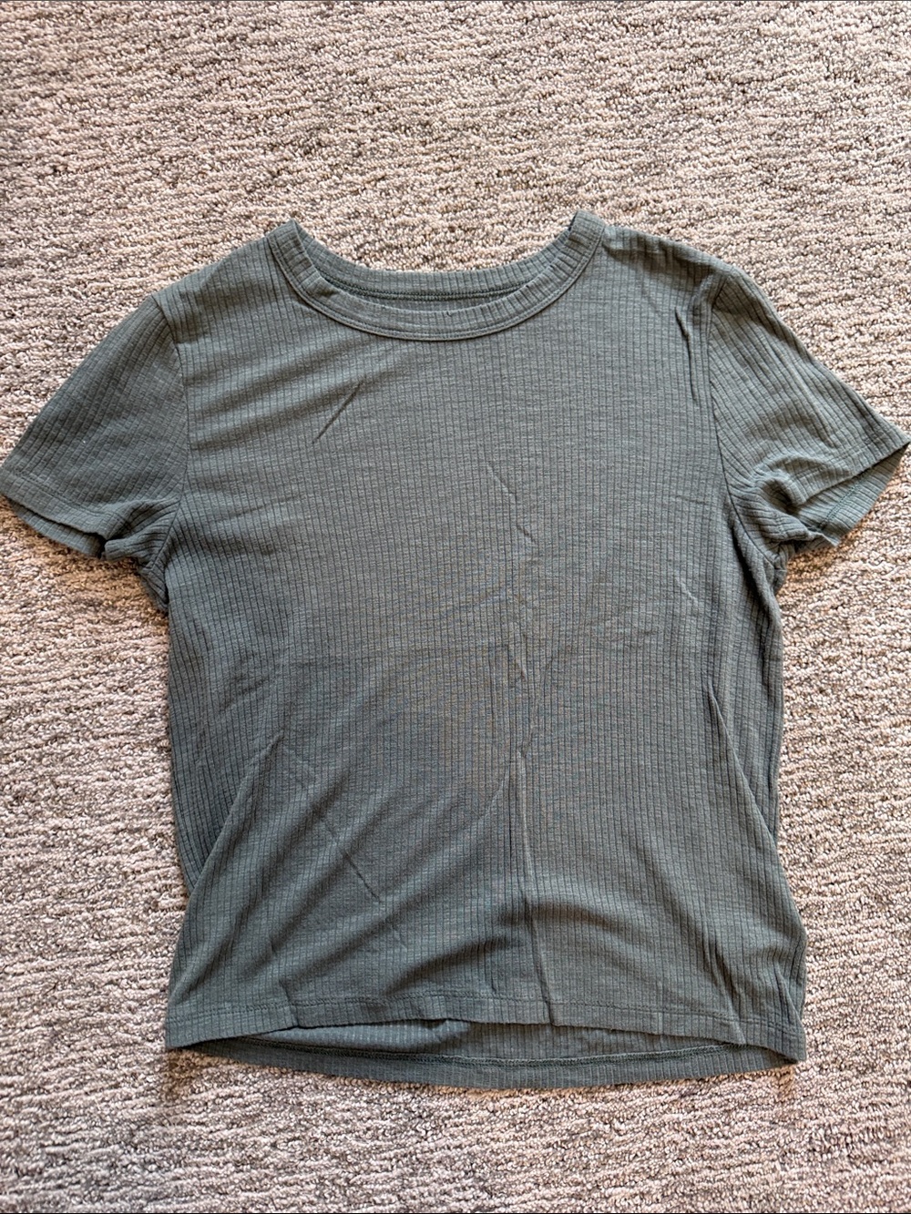 aerie Ribbed Short-Sleeve Tee